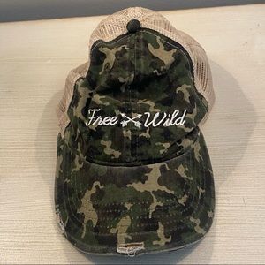 2/$25 Free Wild Camo Women’s Mesh Trucker Baseball Hat